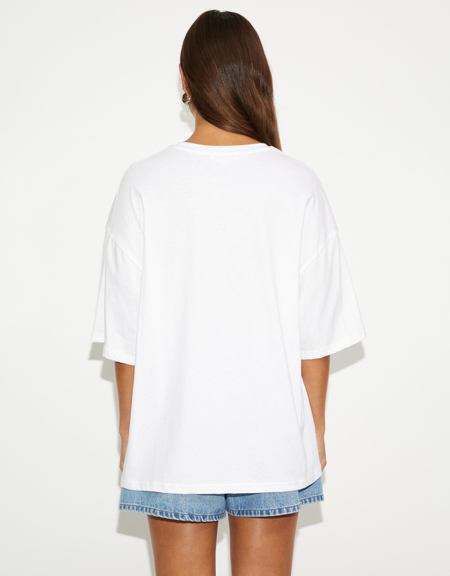 Dazie - Postcard Oversized Graphic Tee
