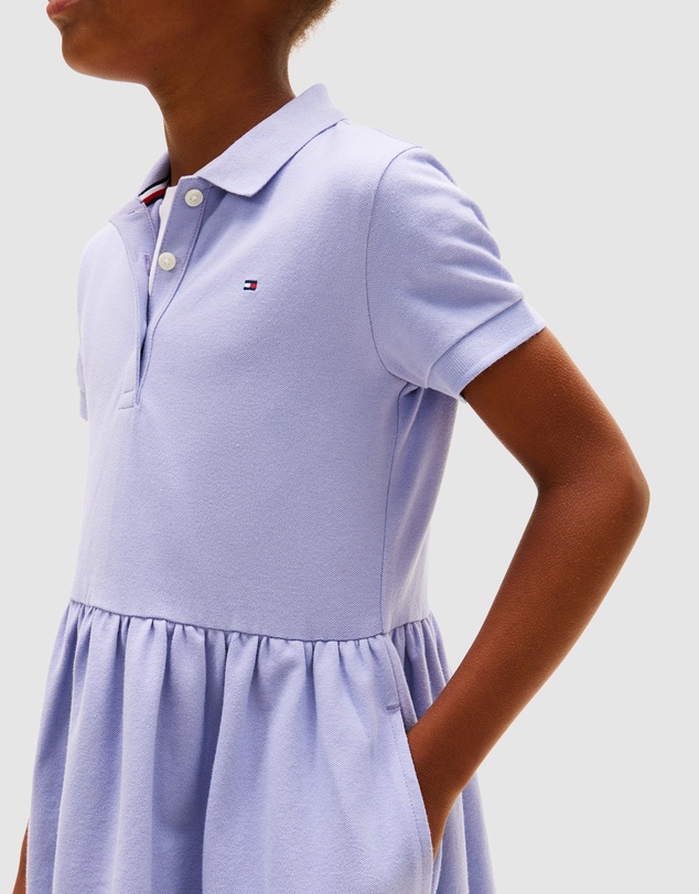 Tommy Hilfiger - Short Sleeve Polo Dress - Kids