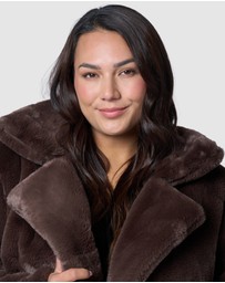 Pink Dusk by Curve Project - Infamous Fur Coat