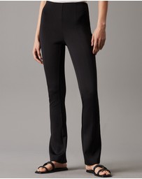 Calvin Klein - Slim Flared Knitted Pants