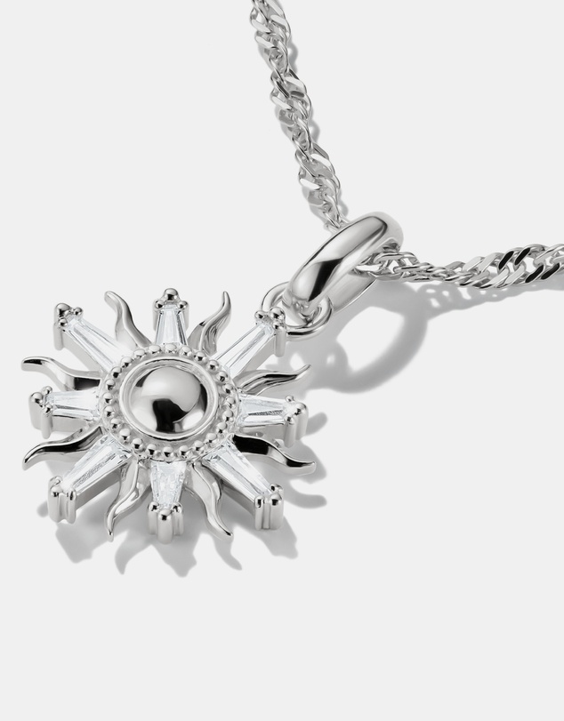THOMAS SABO - THOMAS SABO Connect Charm sun with stones silver
