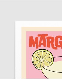 Olive et Oriel - Margarita Cocktail by Wallchart Art Studio Art Print