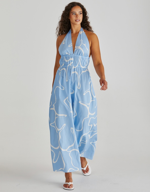 Sass - Tilda Backless Plunge Dress