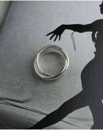 Najo - Duet Silver Ring