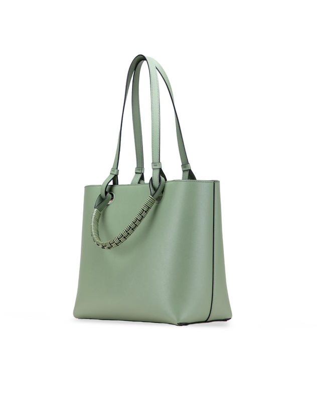 Pre-Loved by Azura Reborn - Pre-Loved Small Smooth Calfskin Anagram Tote