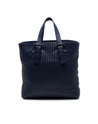Pre-Loved by Azura Reborn - Pre-Loved Nappa Intrecciato Belted Tote