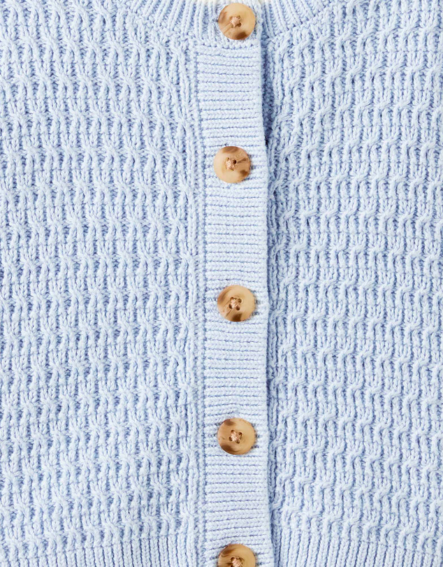 Cotton On Kids - Baby Organic Blend Knit Cardigan