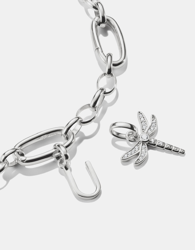 THOMAS SABO - THOMAS SABO Connect Charm letter U Silver