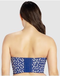 Parfait - Dolly Strapless Longline Denim Bustier Bra