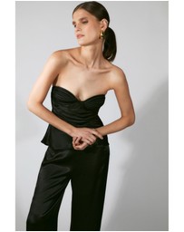Bardot - Devin Strapless Satin Top
