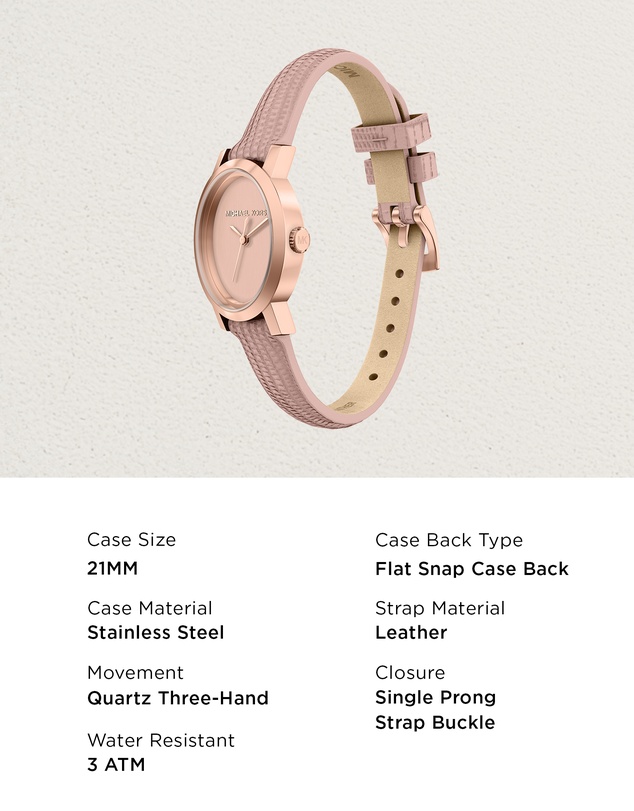 Michael Kors - Maude Pink Analogue Watch