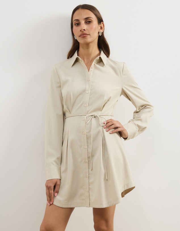 Atmos&Here - Cora Mini Shirt Dress