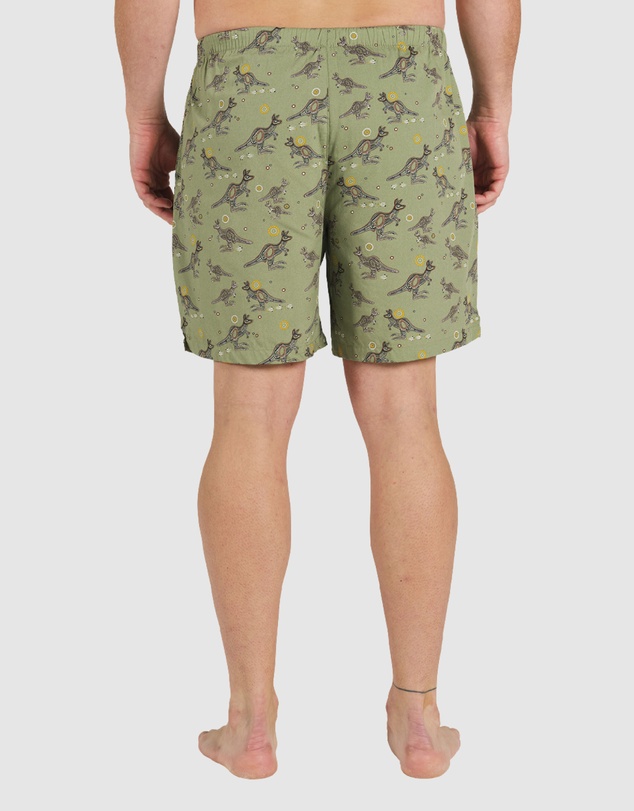 Bamboozld - Mens Native Kangaroo Bamboo Woven Short