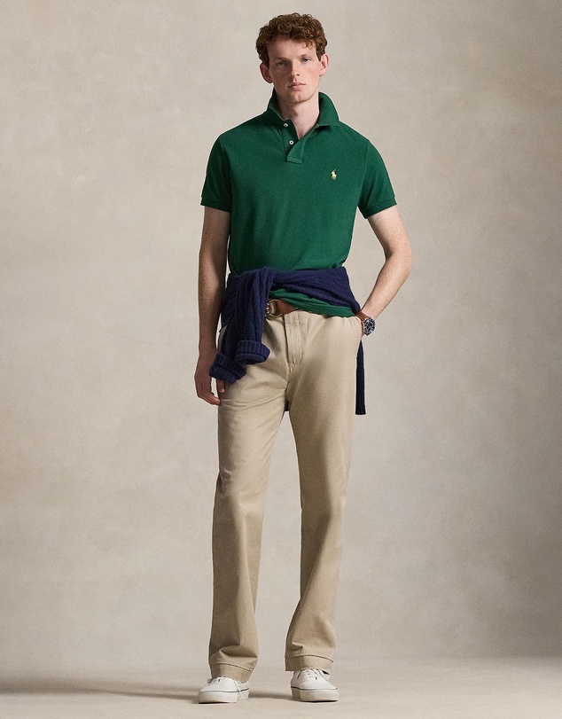 Polo Ralph Lauren - Iconic Custom Slim Fit Mesh Polo