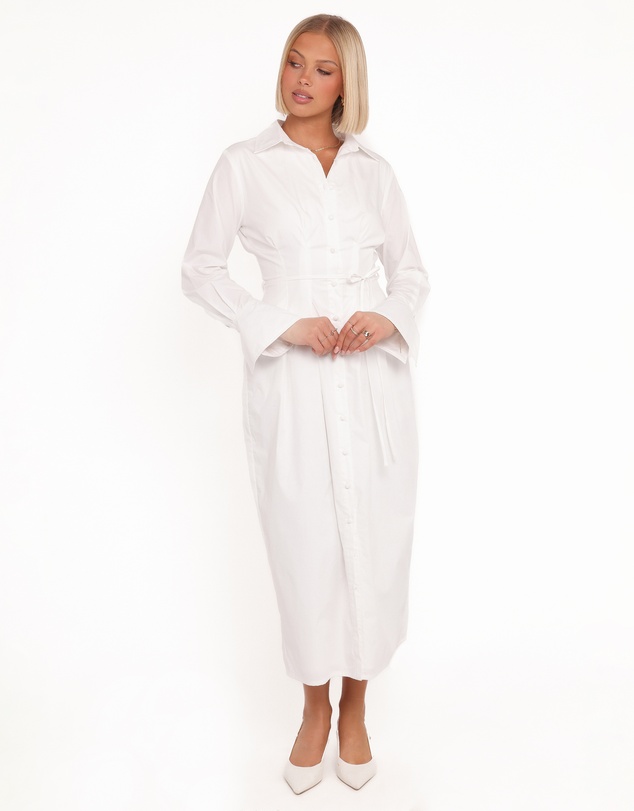 Petal & Pup - Alexander Shirt Dress - Ivory