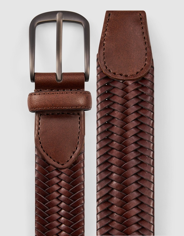 Johnny Bigg - Jett Braided Leather Belt