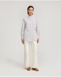 Oxford - Vicky Striped Shirt