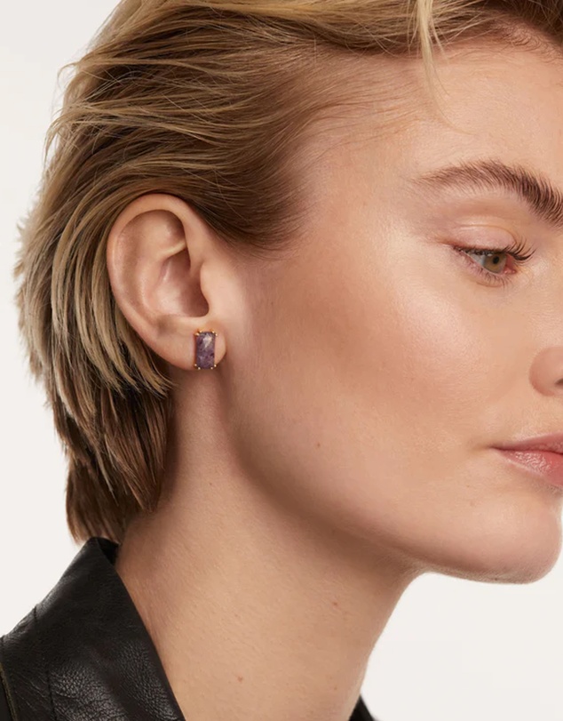 PDPAOLA - Maiko Charoite Single Earring