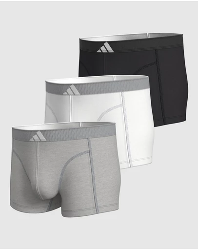 adidas Sportswear - 3 Pack Active Flex Cotton Body Trunk Underwear