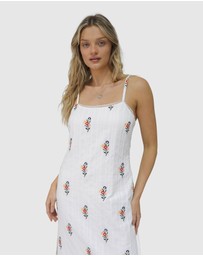 Belle & Bloom - She Blooms Floral Midi Dress