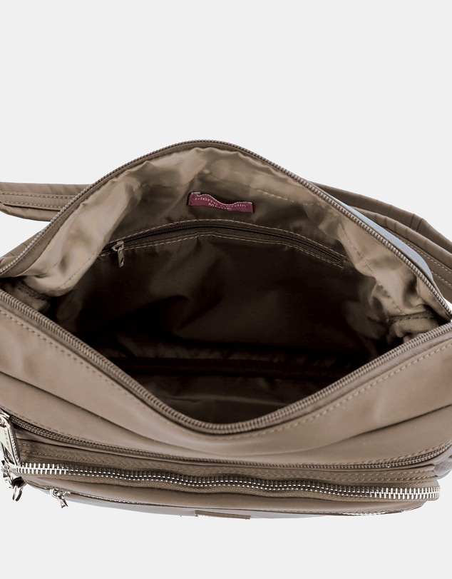 Pierre Cardin - Pierre Cardin RFID Anti-Theft Nylon Crossbody