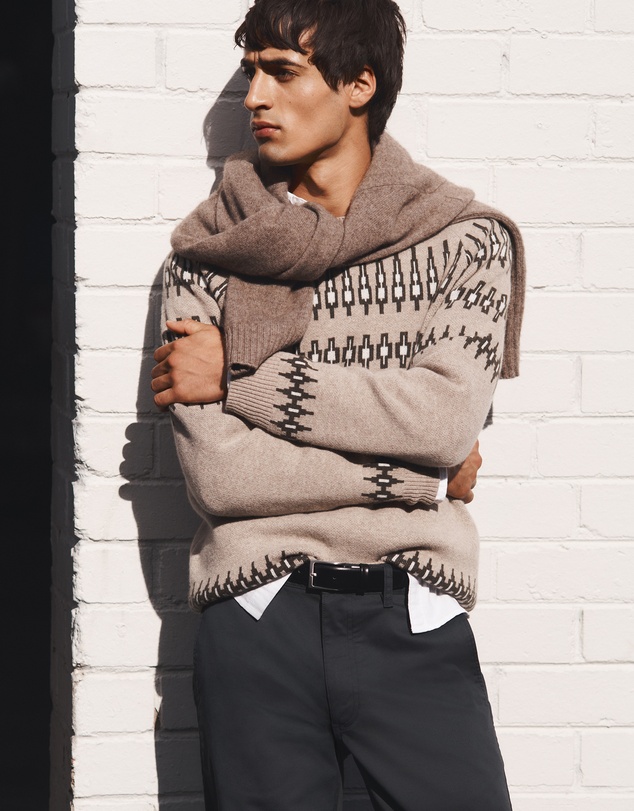 Country Road - Wool Fair Isle Knit