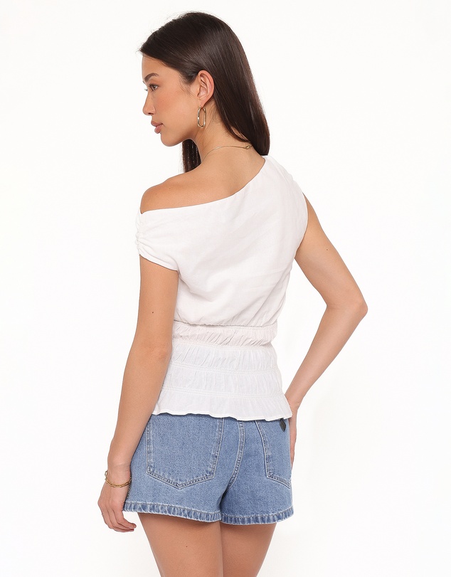 Petal & Pup - Lia Off Shoulder Top - Ivory