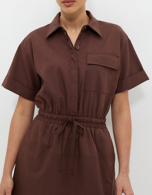 Calli - Seamed Mini Dress