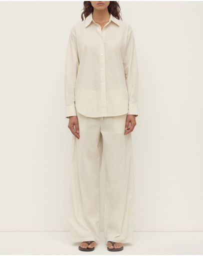 White & Grey Stripe