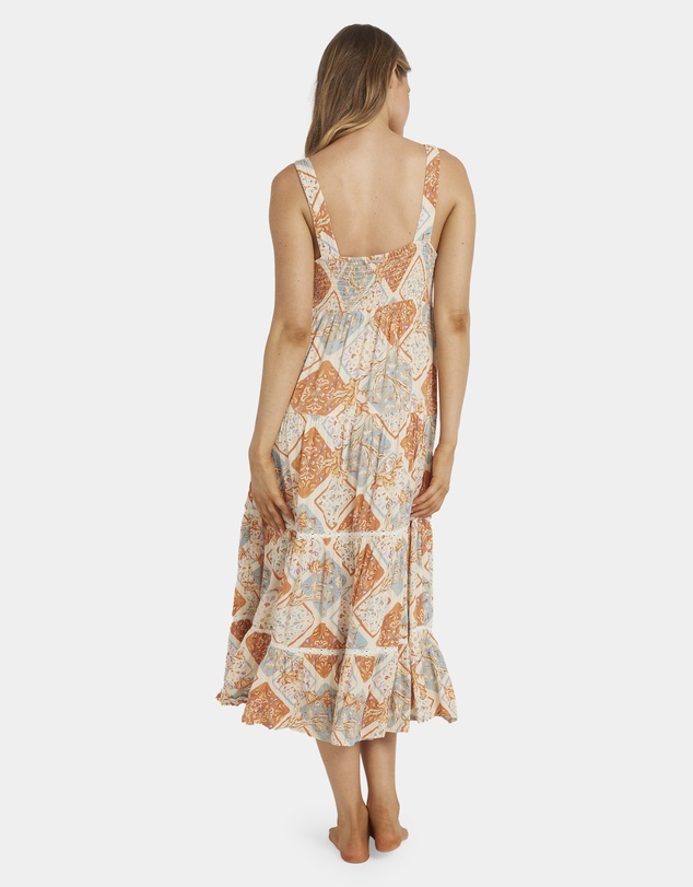 Billabong - Womens Forever Folk Shine Midi Dress