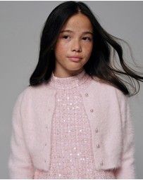 Bardot Junior - Bell Sleeve Cardi - Kids-Teens