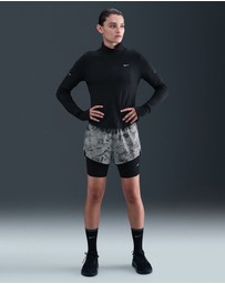 Nike - Swift Mid-Rise 2-In-1 Reflective Running Shorts