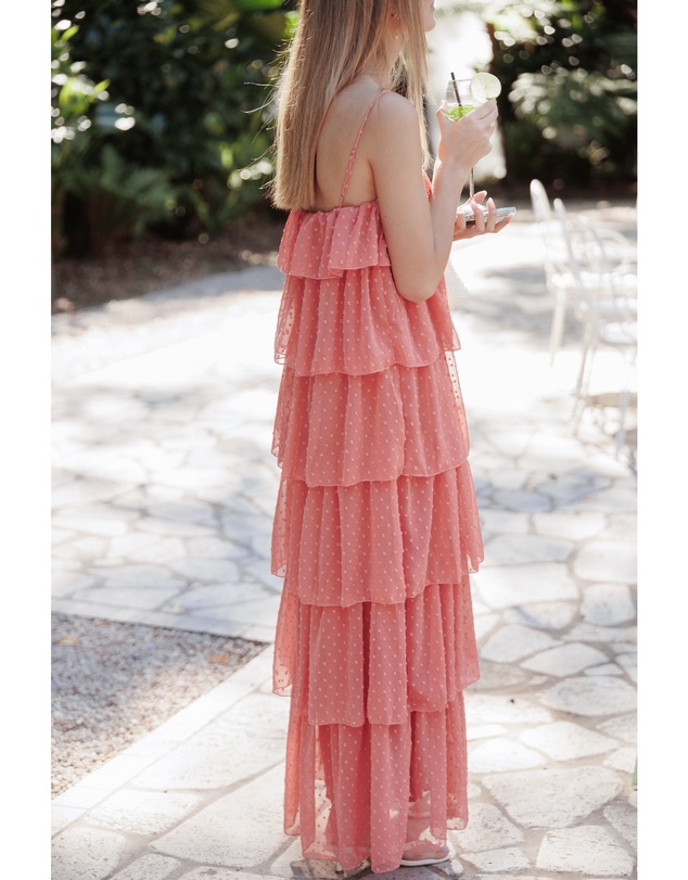 Petal & Pup - Alinae Maxi Dress - Rose