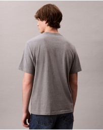 Calvin Klein Jeans - Embroidered Monogram Logo Relaxed T-Shirt