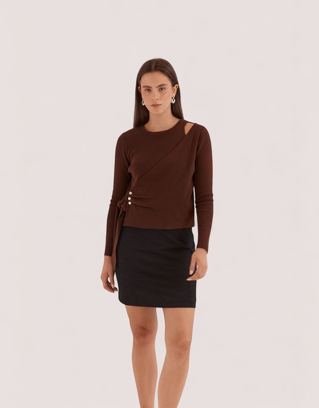 Sass - Azalea Wrap Sweater