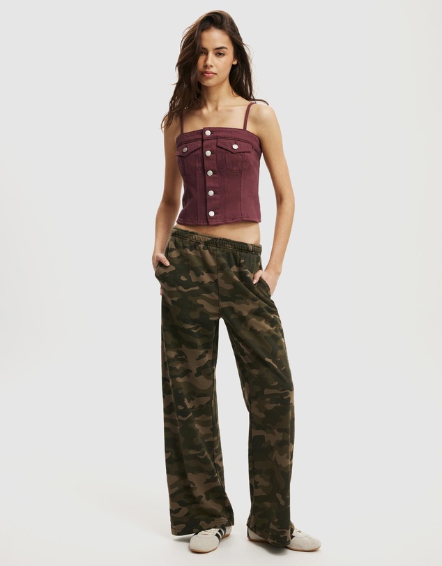 Cotton On - Denim Button Top