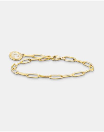 THOMAS SABO - Charm Bracelet with Cold Enamel Gold Plated