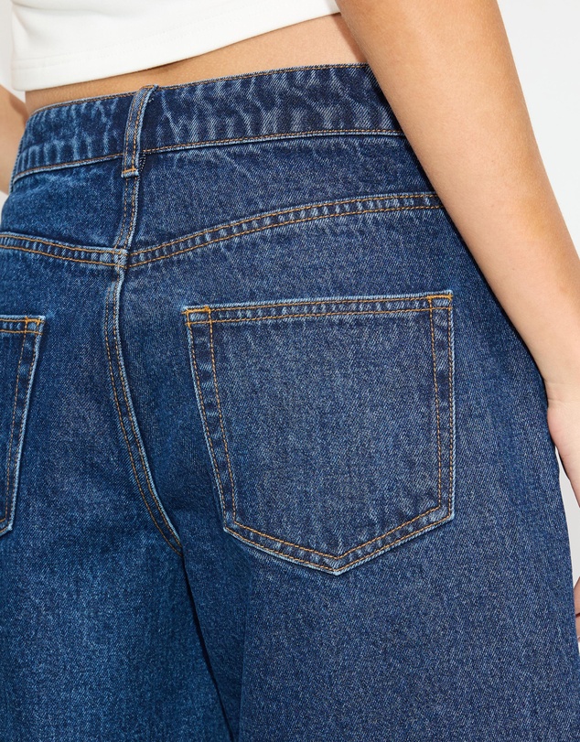 Dazie - Porto Low Rise Denim Jorts
