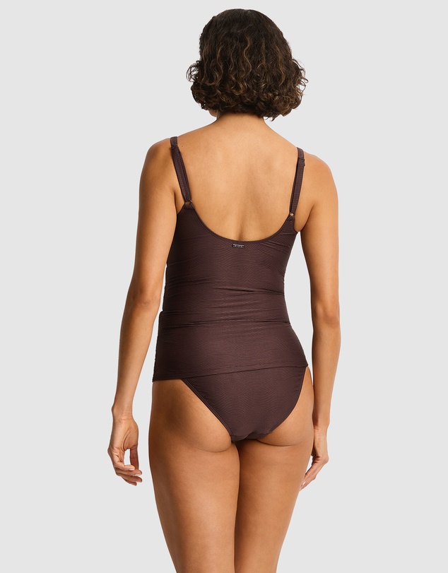 Sea Level Australia - Zen Cross Front Scoop Back Tankini