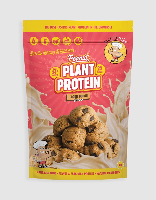 Macro Mike - Cookie Dough Peanut Plant Protein - 1kg