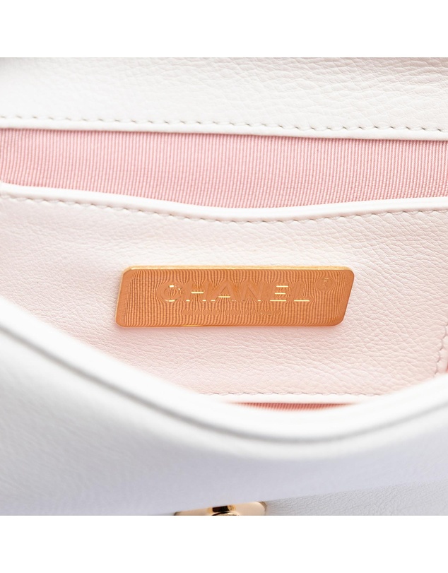 Pre-Loved by Azura Reborn - Pre-Loved Small Quilted Calfskin Underline Saddle Flap