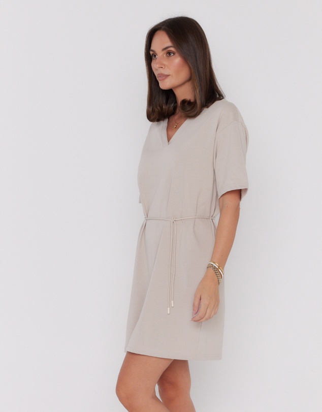 ALEXANDRA - Nix Mini Dress Stone
