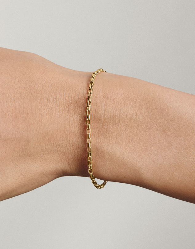 THOMAS SABO - Gold-Tone Stainless Steel Paperclip Bracelet 2.3mm