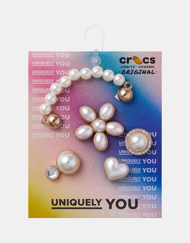 Crocs - Dainty Pearl Jewelry 5 Pack Jibbitz - Babies-Kids