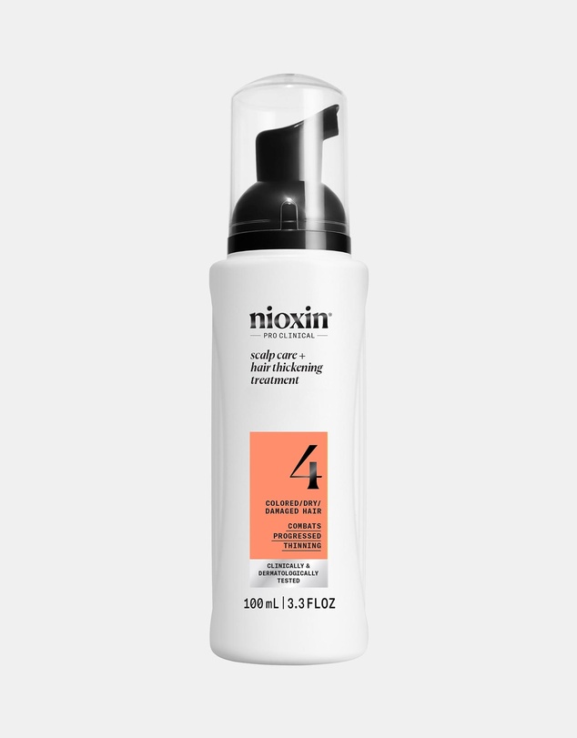 Nioxin - Nioxin System 4 Scalp + Hair Thickening Treatment- Serum For Damaged Hair With Progressed Thinning 100ml