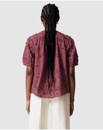 & Other Stories - Oversized Puff-Sleeve Blouse