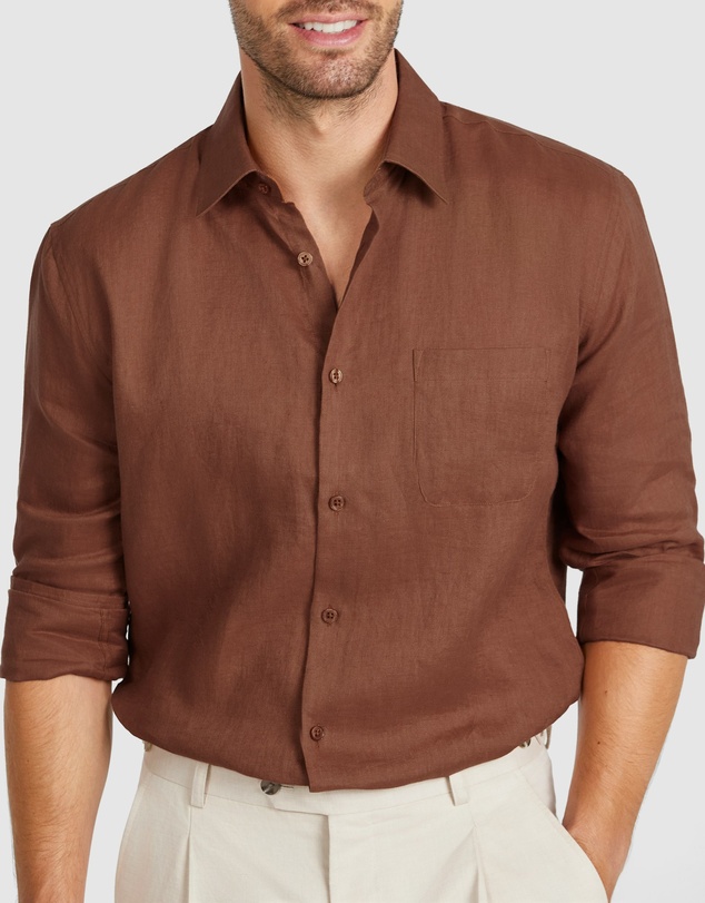 Tarocash - Hamilton Pure Linen Shirt