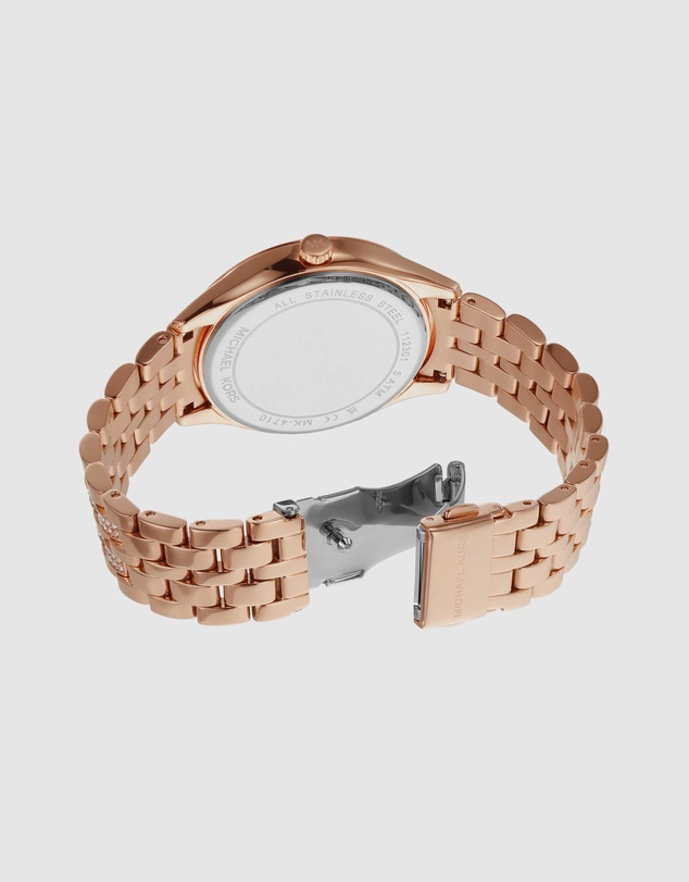 Michael Kors - Harlowe Rose Gold Tone Analogue Watch