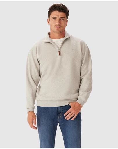 R.M.Williams - Mulyungarie 1/4 Zip Sweatshirt