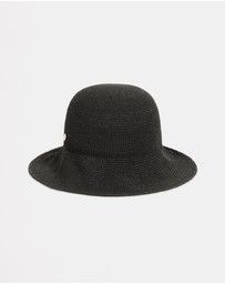 Seafolly - Packable Raffia Bucket Hat